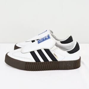 Adidas Women's Sambarose Samba Eazy "White Gum" Slip On Sneaker Size 8.5